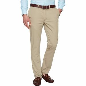NEW Polo Ralph Lauren Slim Fit Plain Front Tan 38"